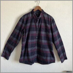 Marc Anthony Flannel Shirt Mens XXL Slim Fit